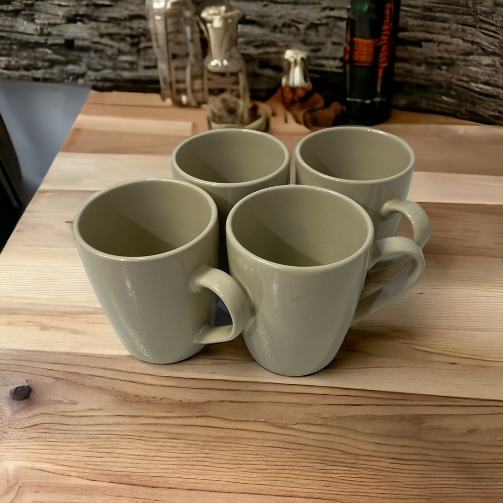 Manor Lane Home Collection Set 4 Mugs